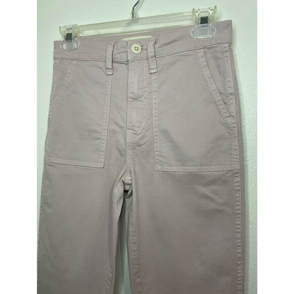MADEWELL Lilac Stovepipe Fatigue Pants Size 24 - Picture 2 of 10